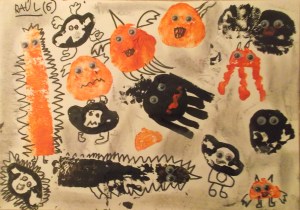 Monstruos para halloween