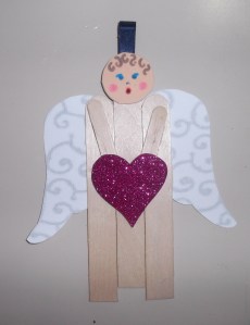 Manualidades con palos de madera y goma eva