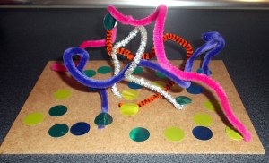 ESCULTURA CON LIMPIAPIPAS