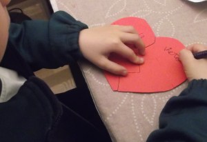 CORAZON PUZZLE IMAN GOMA EVA