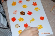 camisa pintada dia del padre papel regalo con sello 2