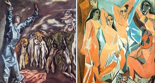 El Greco y la pintura moderna. Las señoritas de Avignon. El Greco y Picasso