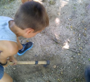 Actividades con niños en el Caserio del Henares