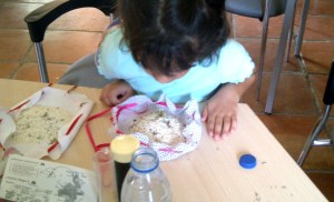 Actividades con niños en el Caserio del Henares