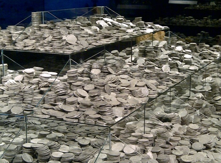 Planes con niños en Madrid - la fragata Mercedes en el museo Arqueologico de Madrid