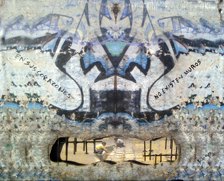 Fotografia de Javier Rego en el 25 aniversario muro de berlin en Parque de Europa Torrejon de ardoz