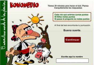 examen de plantas para quinto de primaria