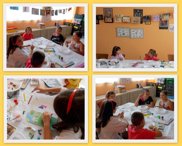TALLER DE ARTE PAR A NIÑOS EN LA PARROQUIA NUESTRA SEÑORA DEL ROSARIO EN TORREJON DE ARDOZ