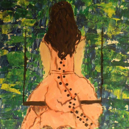 Alumnos de pintura infantil de Cristina Estevas