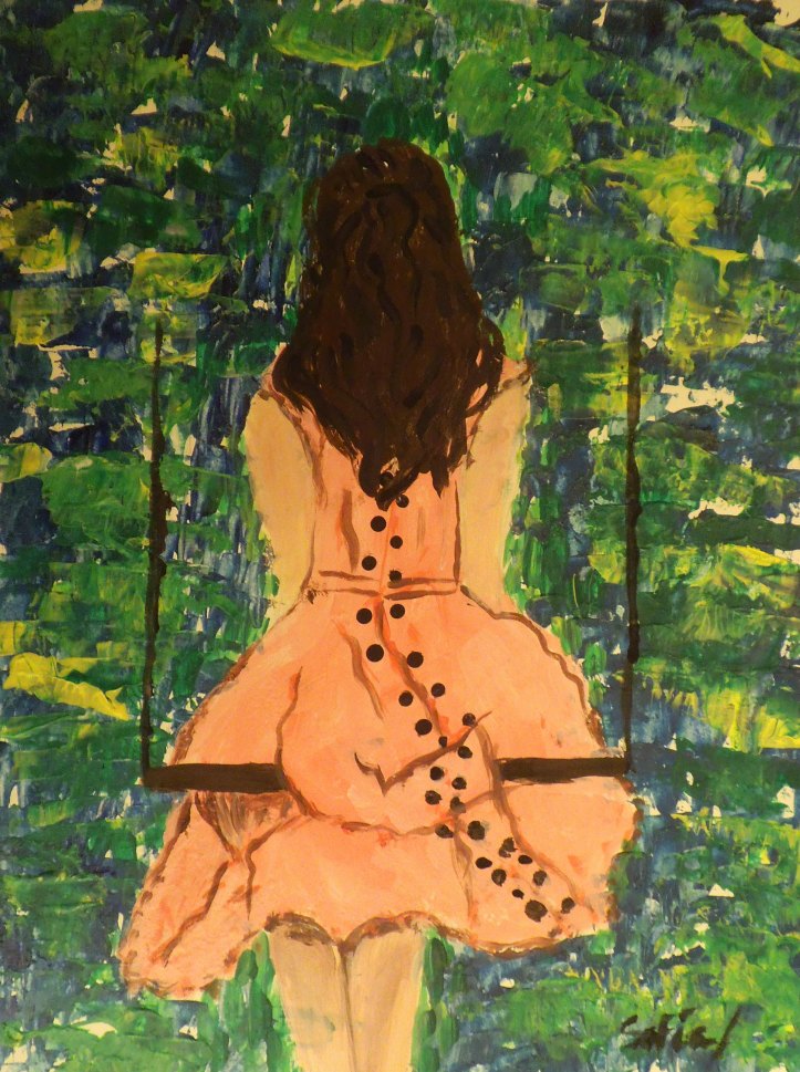 Alumnos de pintura infantil de Cristina Estevas