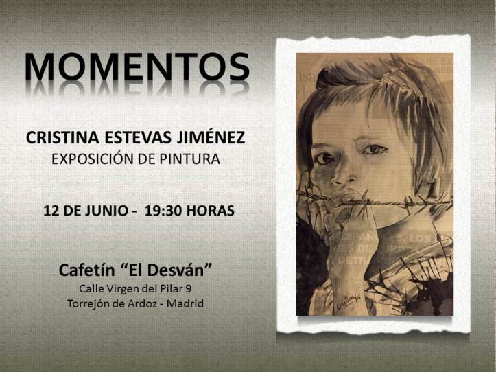 Exposición de pintura en el Cafetin el Desvan de Torrejon de Ardzo