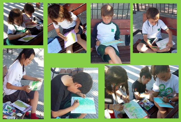 CLASES DE PINTURA PARA NIÑOS AL AIRE LIBRE EN TORREJON DE ARDOZ 2