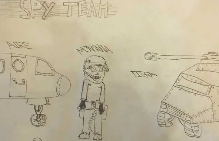 DIBUJOS DE COMIC HECHOS POR NIÑOS 2