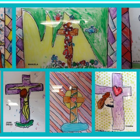 CRISTO A TRAVÉS DE LOS OJOS DE LOS PEQUEÑOS ARTISTAS DE LA PARROQUIA