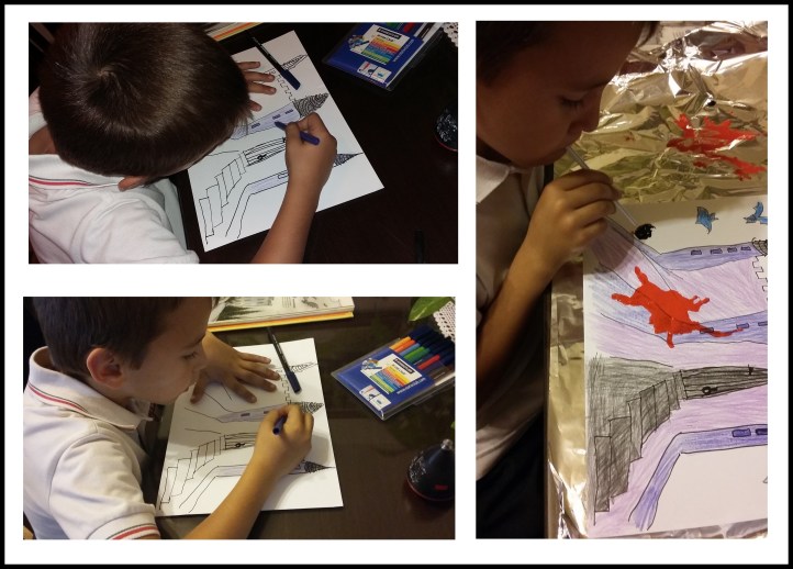 COMO DIBUJAR MONSTRUOS PARA HALLOWEEN CON UNA PAJITA