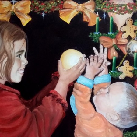 FELICITACION DE NAVIDAD DE MI TALLER DE PINTURA INFANTIL