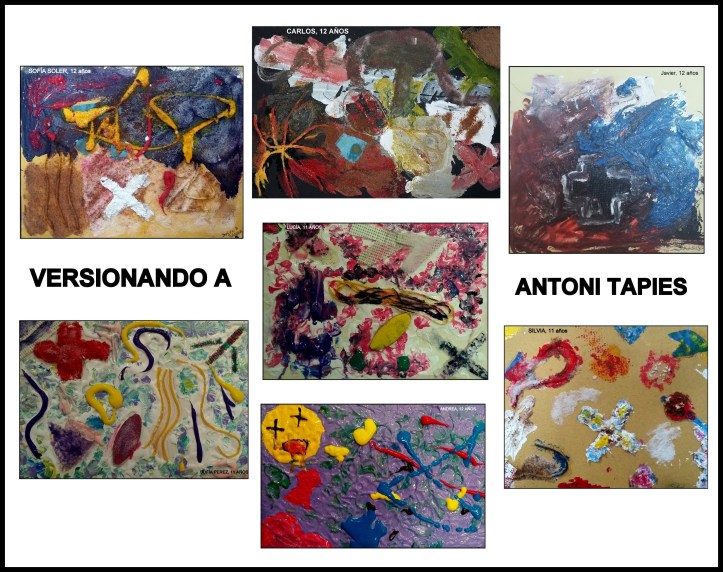 ANTONI TAPIES INTERPRETADO POR NIÑOS.jpg