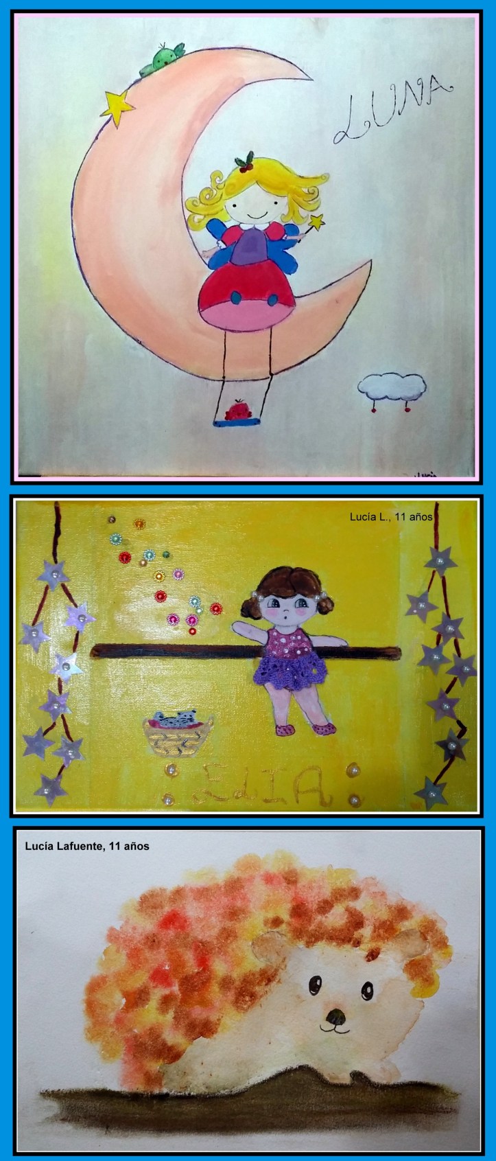 DIBUJOS PARA HABITACION NIÑA CON NOMBRE HECHOS POR NIÑA DE 11 AÑOS