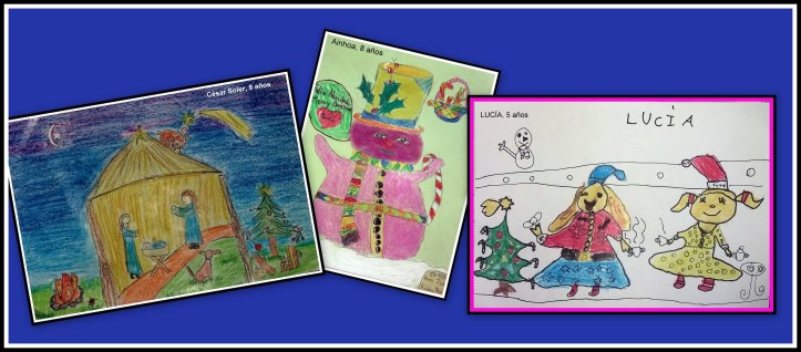 exposicion-dibujos-navidad-ninos-portal-de-belen-y-munecos-de-nieve