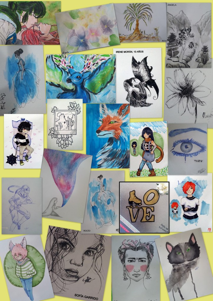 academia dibujo y pintura niños torrejon ardoz 12 a 14 años