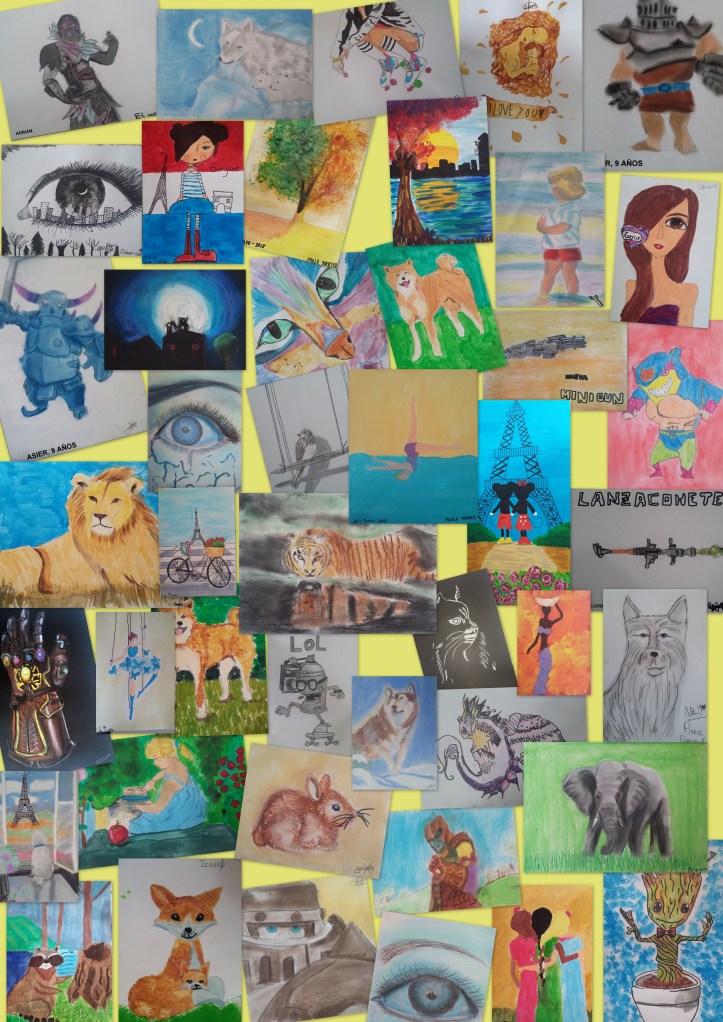 academia dibujo y pintura niños torrejon ardoz 9 a 11 años