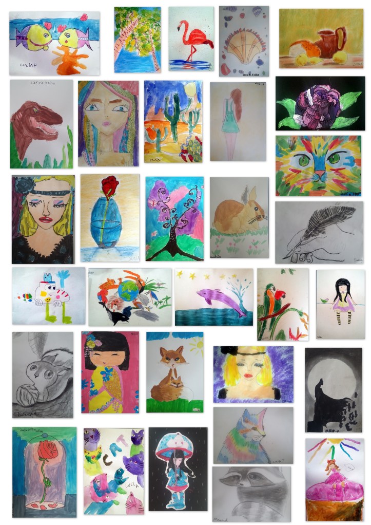 academia dibjo y pintura niños torrejon de ardoz 4 - 7 años