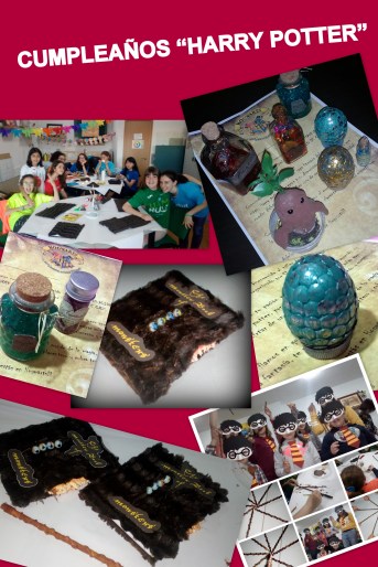 Taller Harry Potter - cUMPLEAÑOS ESTUDIO DE CRIS