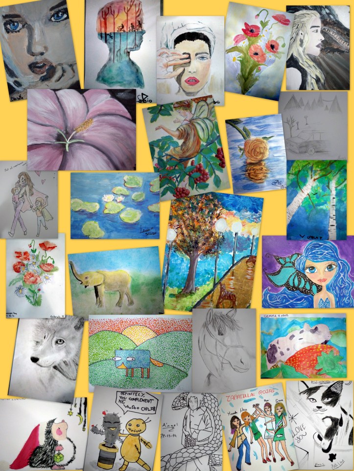 dibujos niño 9 a 11