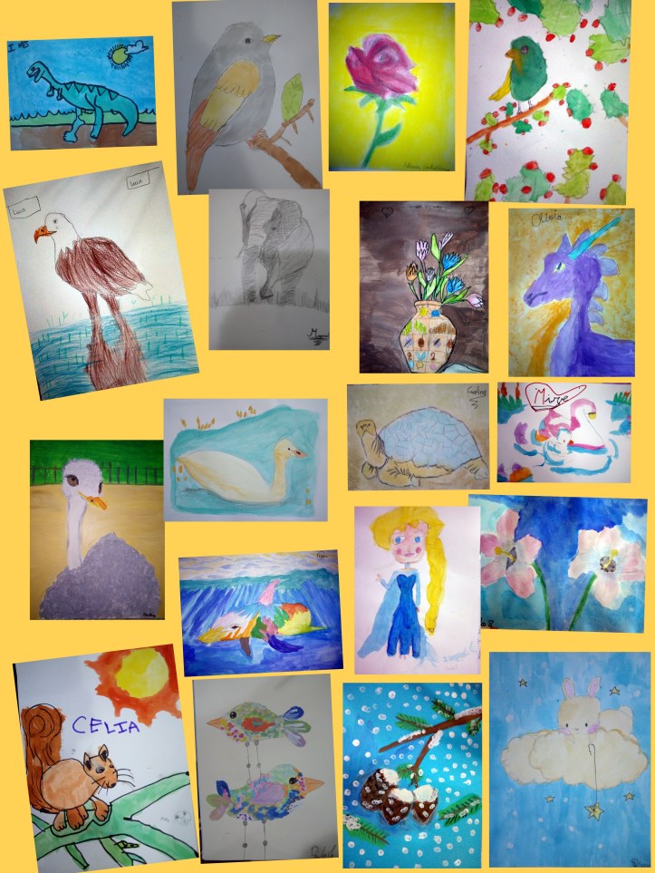 dibujos niños 5 a 8 años